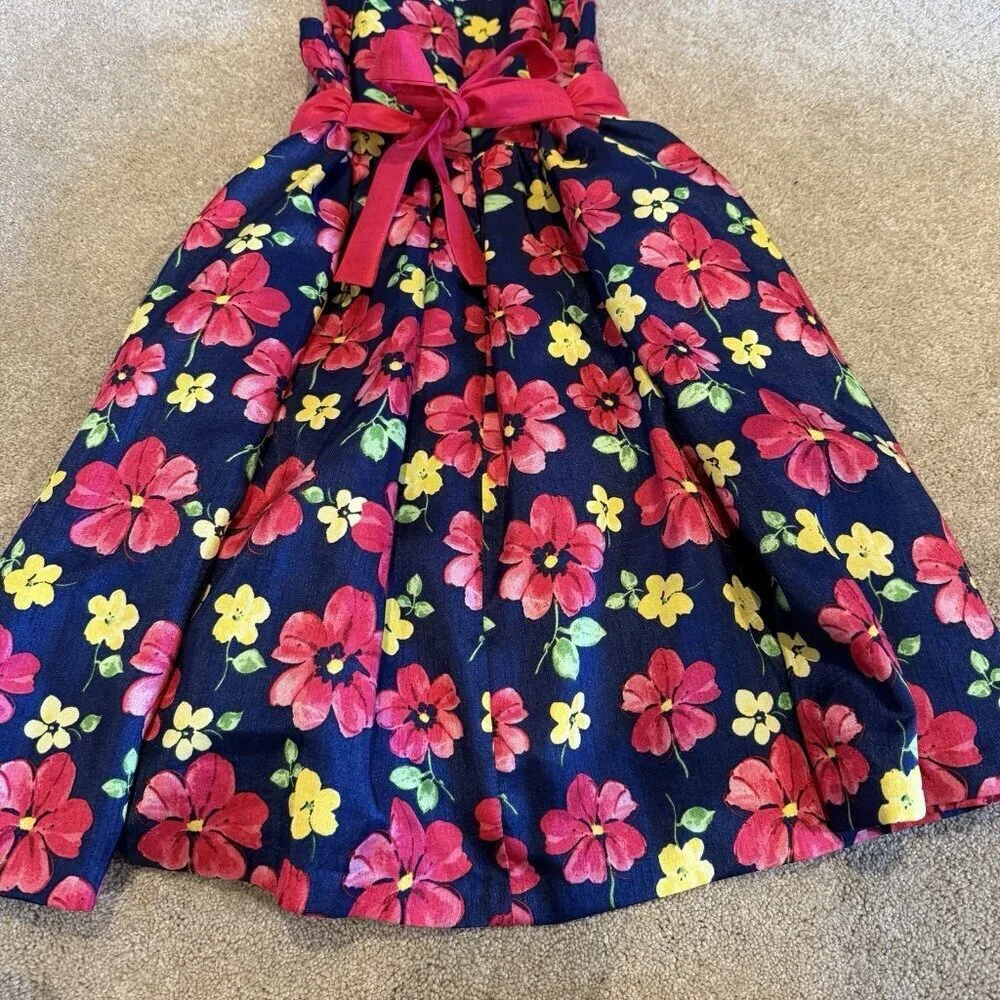 Cinderella Girls Dress 10 Spring Summer Sleeveless Tie Back Zipper Tulle Pretty